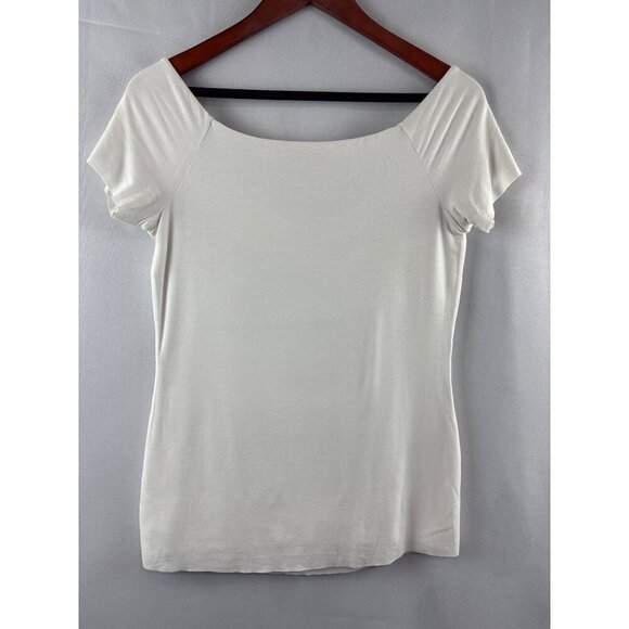 Bailey/44 White Cowl Neck Top L - Picture 5 of 5